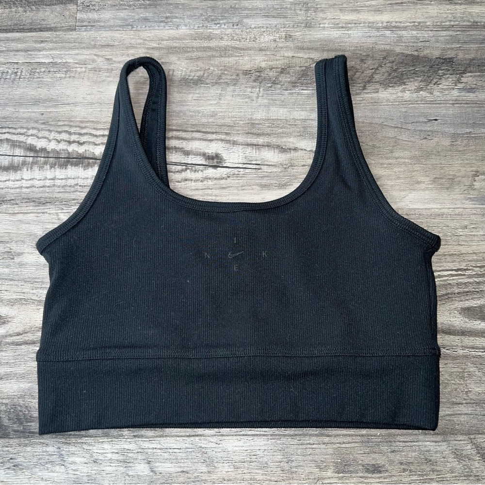 Nike Ribbed Longline Sports Bra